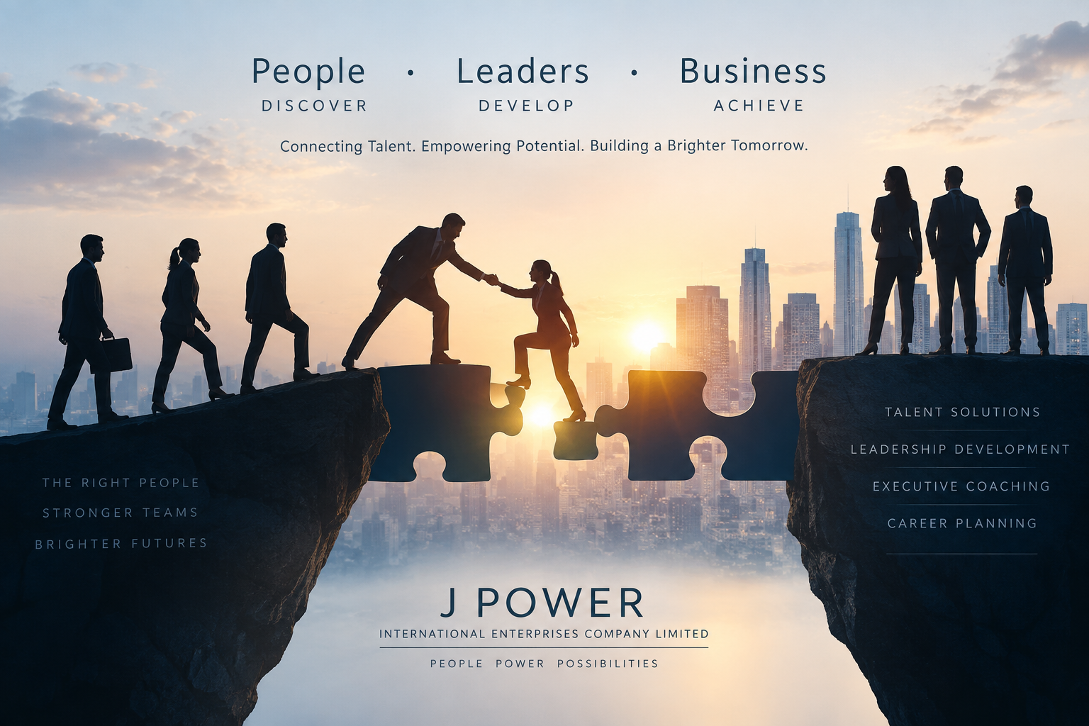 J Power International Enterprises Company Limited 連結人才、領袖與企業共同成長